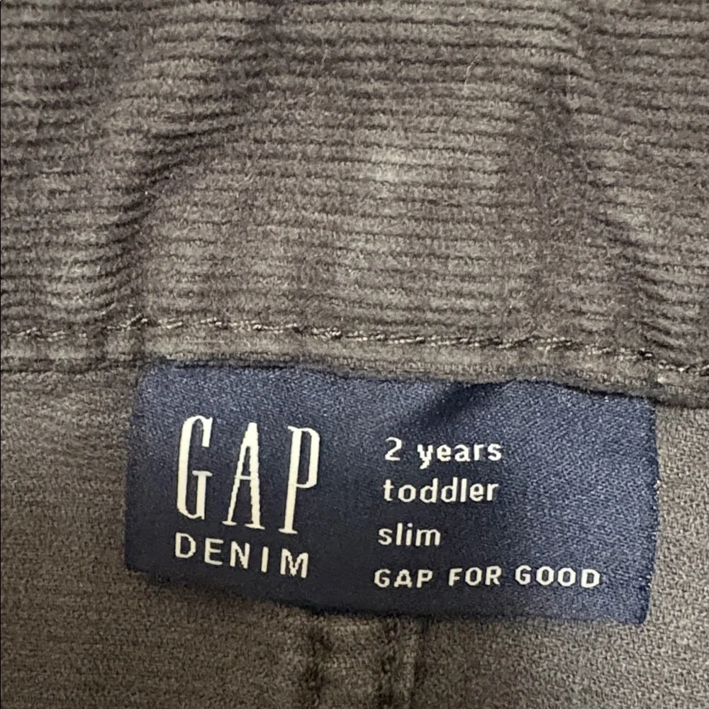 Kids Gray Corduroy Pants